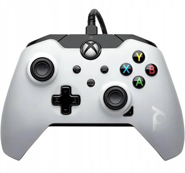 PDP Officially Licensed Wired Controller - Artic White - Xbox One/Series x