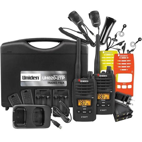 Uniden UH820S-2TP 2 Watt UHF Handheld (Tradies Pack)