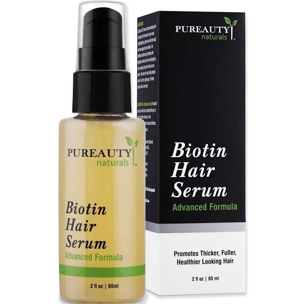 Biotin Hair Growth Serum by Pureauty Naturals Advanced Topical