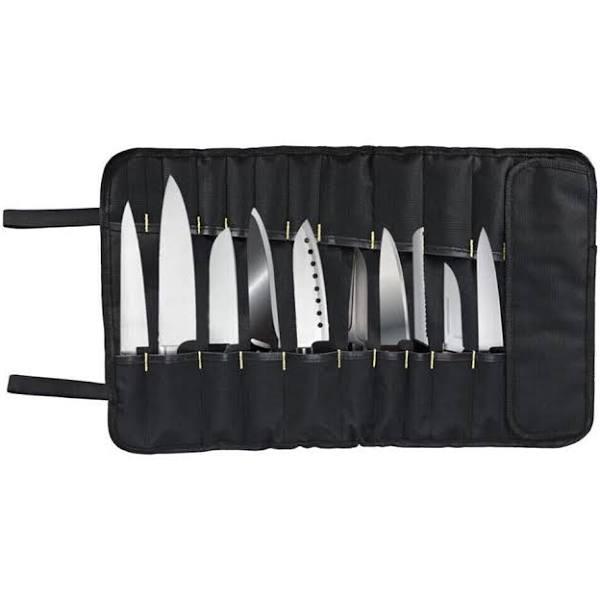 22 Slot Chef Knife Bag Carry Case Roll with Handles Kitchen Portable Storage Bag - AfterPay & zipPay Available