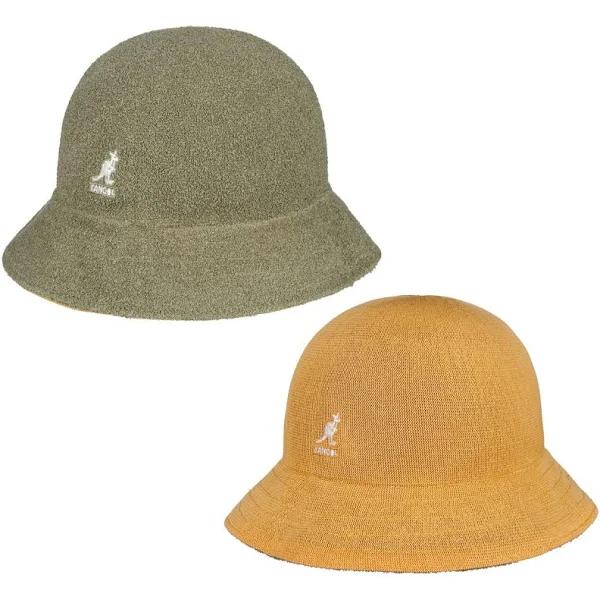 Kangol Flip It Reversible Casual - Oil Green/Warm Apricot/L