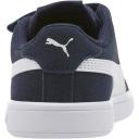 Smash V2 Suede Sneakers - Kids 4-8 Years in Peacoat/White, Size 2 by Puma