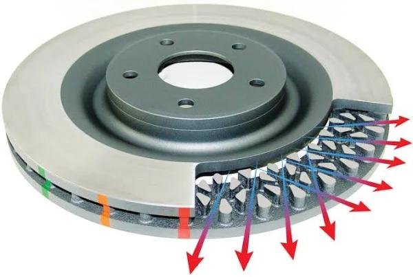 DBA T3 Slotted 4000 Series Brake Rotor (Single) 345mm Fits Bmw(3 Series) (DBA42677S)