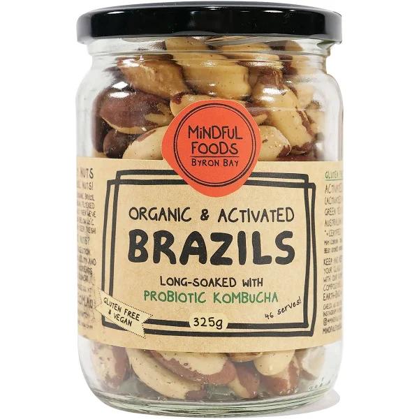 Mindful Foods Brazil Nuts Organic & Activated 300g