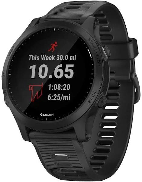 Garmin Forerunner 945 GPS Running/Triathlon Smartwatch (Black)