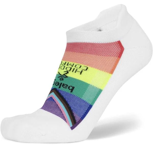 Balega Pride Flag Hidden Drynamix No Show Tab Socks - XL