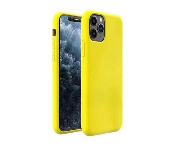 ZUSLAB iPhone 11 Pro Case Nano Silicone Shockproof Gel Rubber Bumper Protective Cover For Apple - Yellow