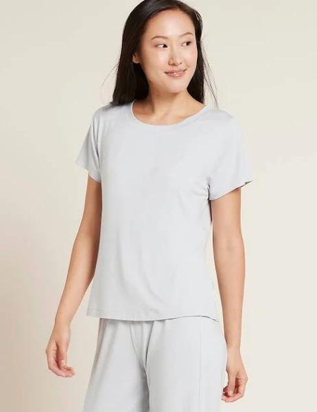 Goodnight Sleep Tee | Organic Bamboo Wear | Boody | Dove | XS