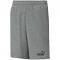 Essentials Youth Sweat Shorts in Medium Gray Heather, Size Large, Cotton/Polyester by Puma