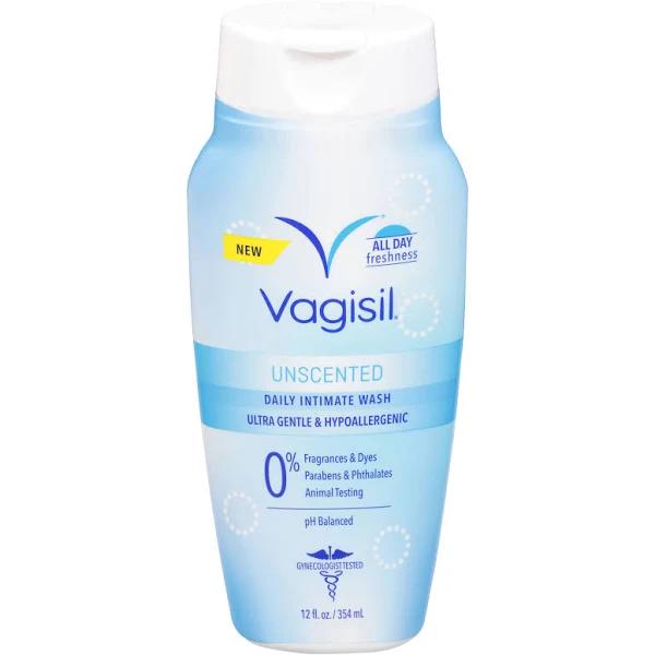 Vagisil, Daily Intimate Wash, Unscented, 12 fl oz (354 ml)