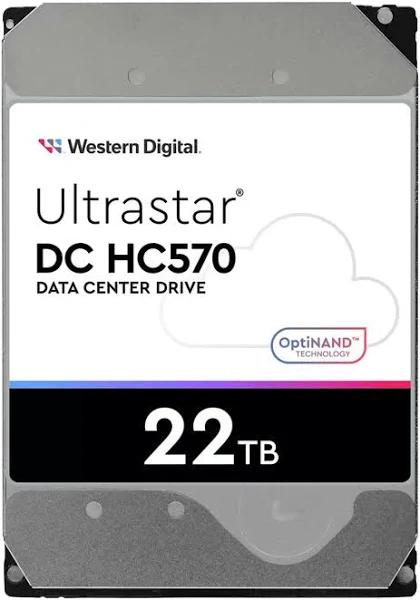 Western Digital Ultrastar DC HC570 3.5" 22000 GB Serial ATA III