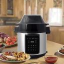 Healthy Choice Air Fryer + Pressure Cooker (Black) - 6L