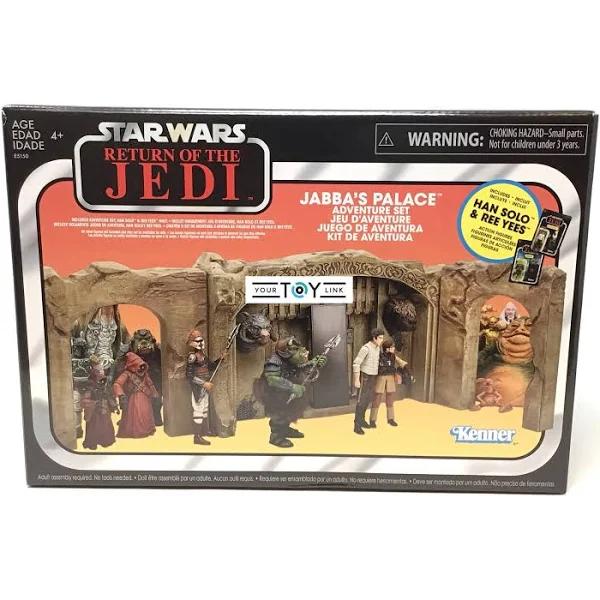 Star Wars Exclusive The Vintage Collection: Episode VI Return of The Jedi - Jabba's Palace Adventure Playset