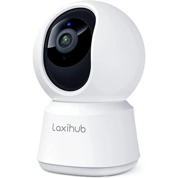 Laxihub Indoor Wi Fi 1080P FHD Pan Tilt Zoom Home Security Camera P2