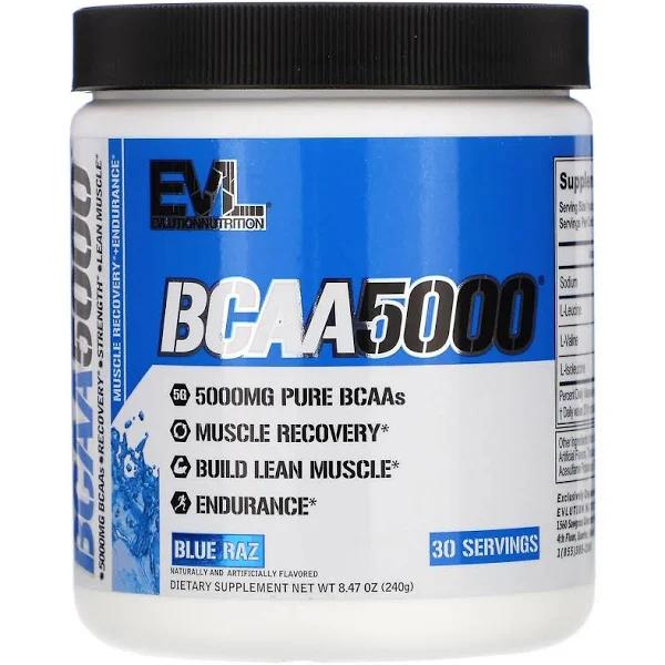 EVLution Nutrition BCAA 5000 - Blue Raz