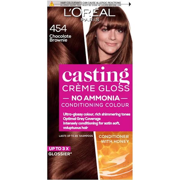 L'Oreal Paris Casting Creme Gloss Hair Colourant 454 Choc Brownie