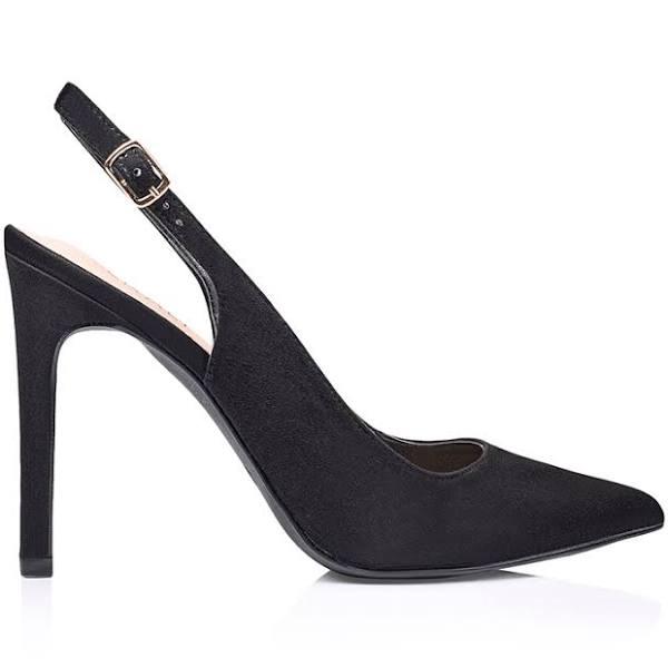 Verali Women's Harden Stiletto Pumps Black Micro | Shop Online | Verali Shoes 41