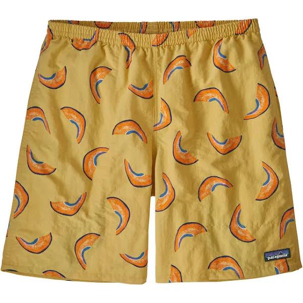 Patagonia Men's 7" Baggies Longs-Melons: Surfboard Yellow-XL