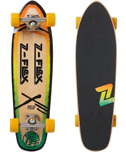 Z-Flex Pop Rasta 27" Cruiser Skateboard