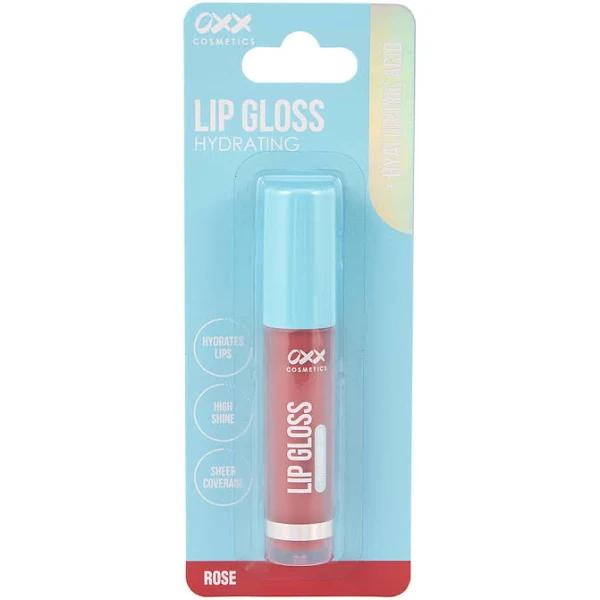 OXX Cosmetics Hydrating Lip Gloss - Rose, Hyaluronic Acid