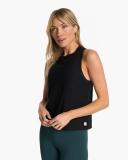 David Jones Vuori Energy Top in Black, Size XS