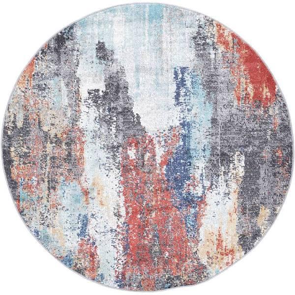 Aveza Abstract Multi Rug 200 x 200cm