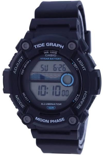 Casio WS1300H-1A Tide Moon Digital Watch