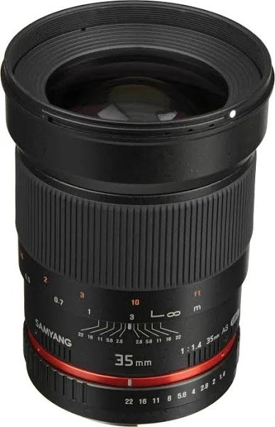 Samyang 35mm f/1.4 AE As UMC Lens For Nikon