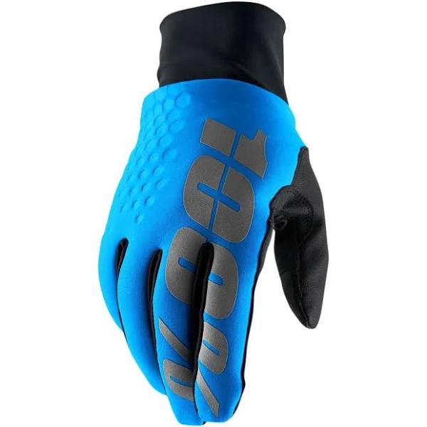 100% Hydromatic Brisker Gloves Blue - M