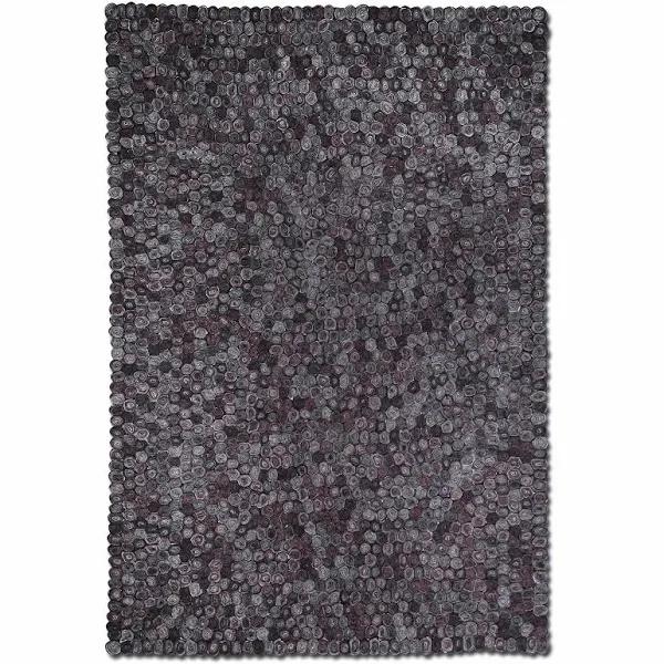 Rug Republic 160 x 230cm Fossil Brown Polyester Fleece Rug