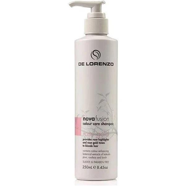 De Lorenzo Novafusion Colour Care Rose Gold Shampoo 250ml