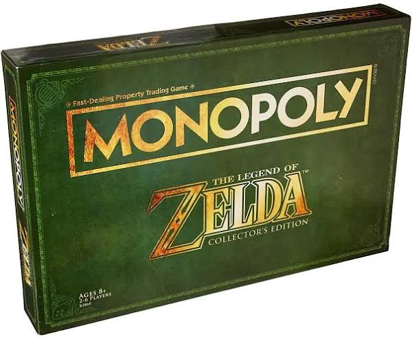 Monopoly Collector's Edition Legend of Zelda Game