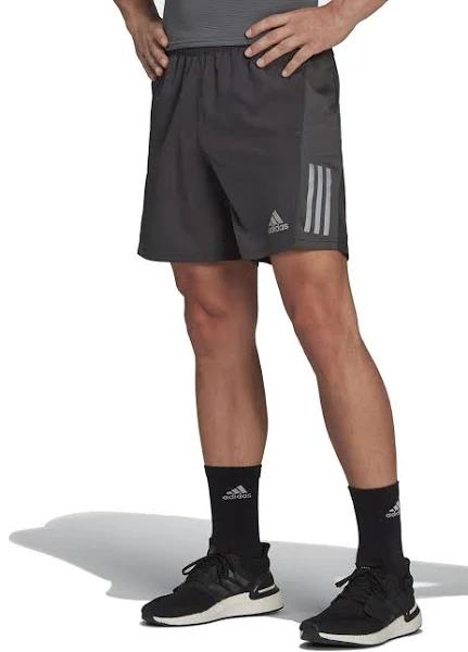 Adidas Mens Own The Run Shorts, L / Grey