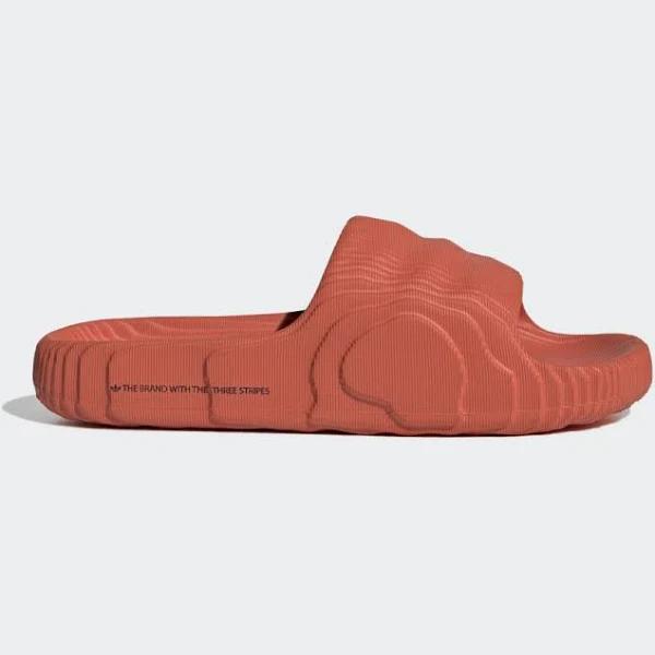 Adidas Men's Adilette 22 in Preloved Red/Core Black, Size UK 3 | END. Clothing