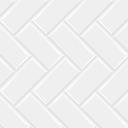 Hanwood 3D White Herringbone Peel and Stick Tile