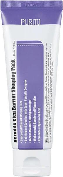 PURITO - Dermide Cica Barrier Sleeping Pack - 80ml