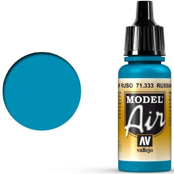 Vallejo Model Air Russian AF Blue 17ml Acrylic Paint