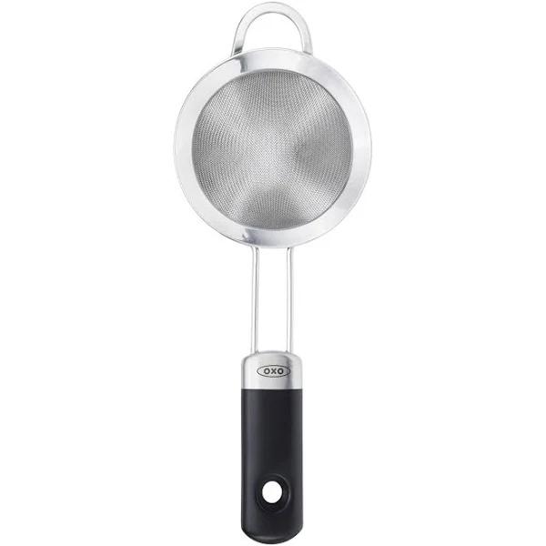 OXO 3112000 Steel Fine Mesh Cocktail Strainer, 3-inch,Stainless Steel