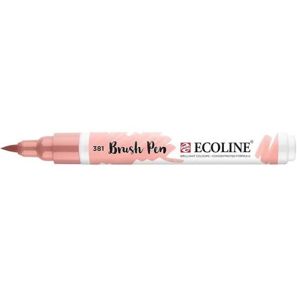 Ecoline Brushpen 381 Pastel Red