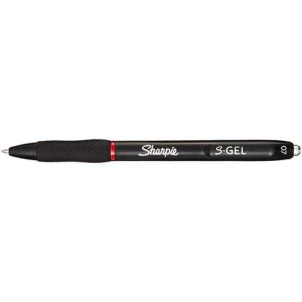 Sharpie Retractable 0.7 Pen Red Box of 12