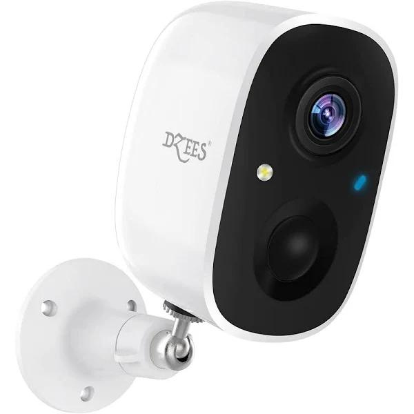 Generic Dzees Security Cameras Wireless Outdoor - Spotlight & Siren, 1080P Y Powered Wifi Cameras for Home Security, AI