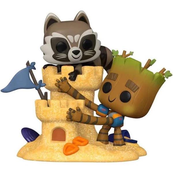 Marvel - Rocket & Groot Beach Day Pop! Moment