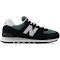 New Balance 574 Shoes Black Matte Green - 43