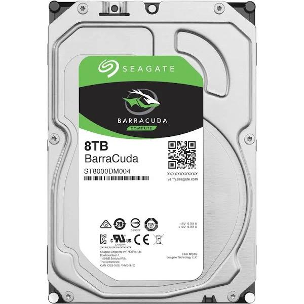 Seagate ST8000DM004 8TB Barracuda 3.5" HDD