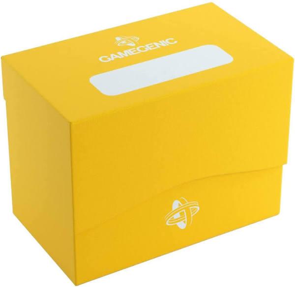 Gamegenic Side Holder 80+ Yellow Deck Box