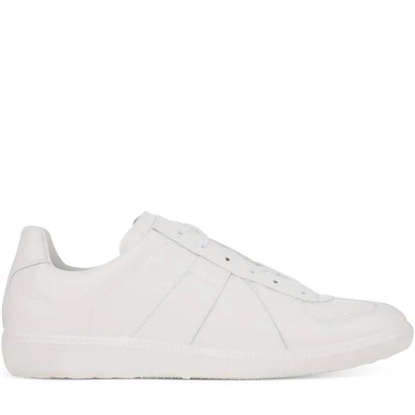 Maison Margiela White Leather Replica Sneakers - 42