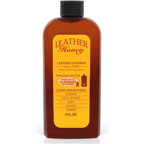 Leather Honey Leather Cleaner The Best Leather Cleaner for Vinyl and Leather Apparel, Furniture, Auto Interior, Shoes and Accessories.