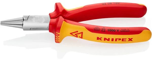 Knipex 1000V Round Nose Pliers 160mm