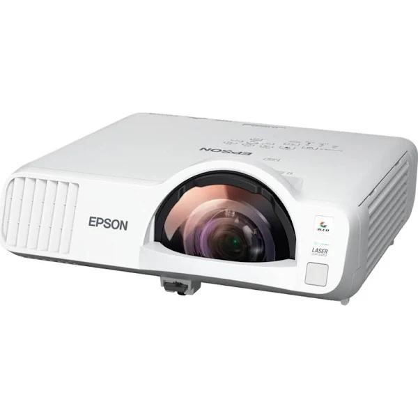 Epson PowerLite L200SW Data Projector Short Throw Projector 3800 ANSI Lumens 3LCD WXGA (1280x800) White