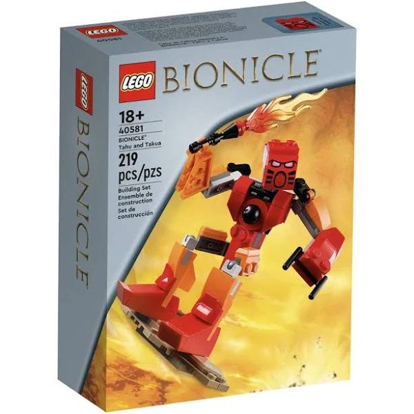 LEGO Bionicle Tahu And Takua 40581 Red